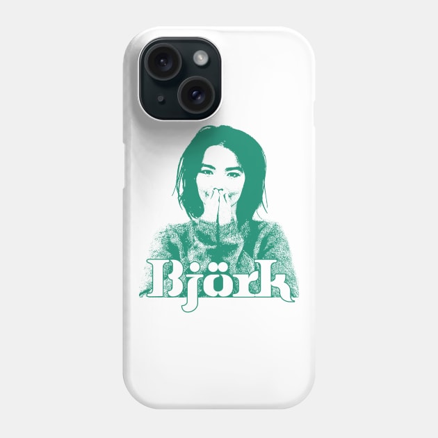 Bjork - Fanmade Phone Case by fuzzdevil