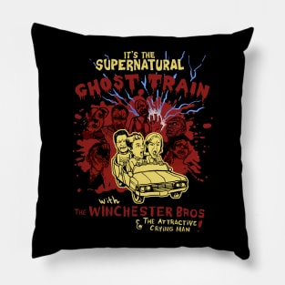 Ghost Train Pillow