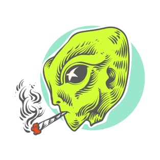 Alien smoker T-Shirt