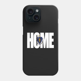 Massachusetts Home - State Flag Phone Case