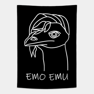 Emo Emu Tapestry