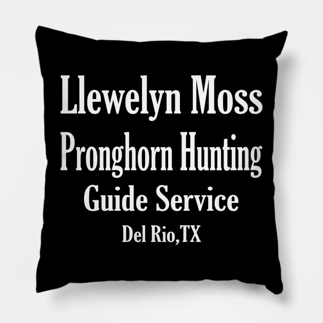 Llewelyn Moss Pronghorn Hunting Pillow by Cult Classics