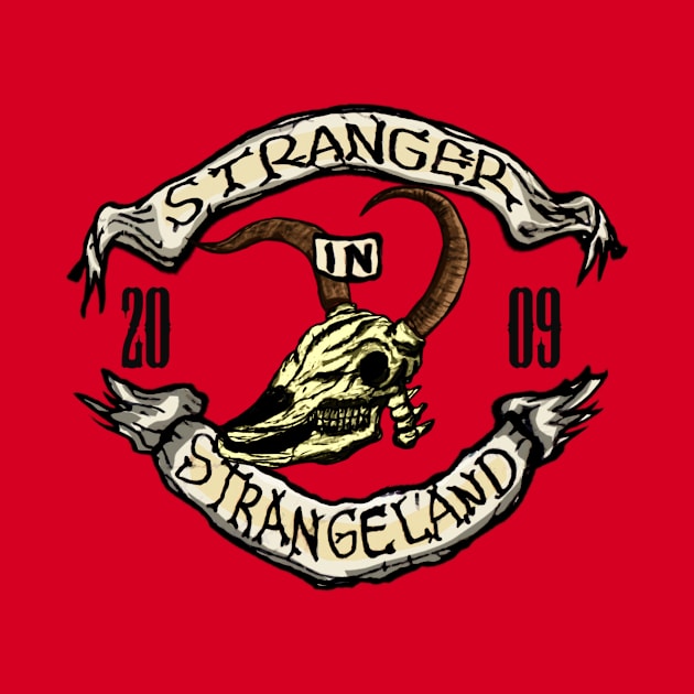 Stranger In Strangeland Logo Bull Skull Version by fixedthor