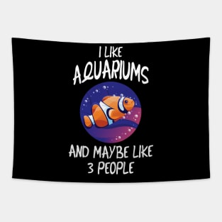 Aquaristic Fish Aquarist Funny Gift Tapestry