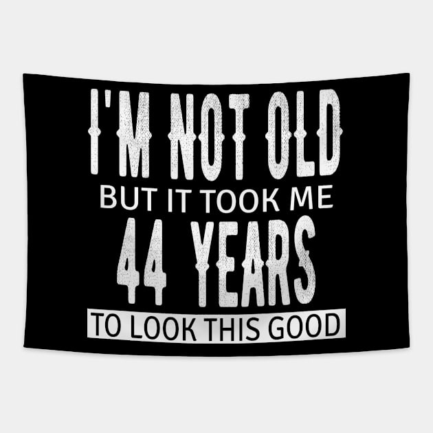 Birthday Gift Ideas for 44 Years Old Birthday Celebration Tapestry by OriginalGiftsIdeas