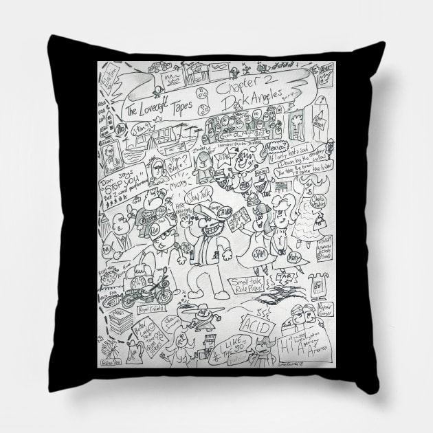 Chapter 2 DARK ANGELES Pillow by The Lovecraft Tapes