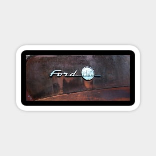 Rusty Ford Emblem Magnet