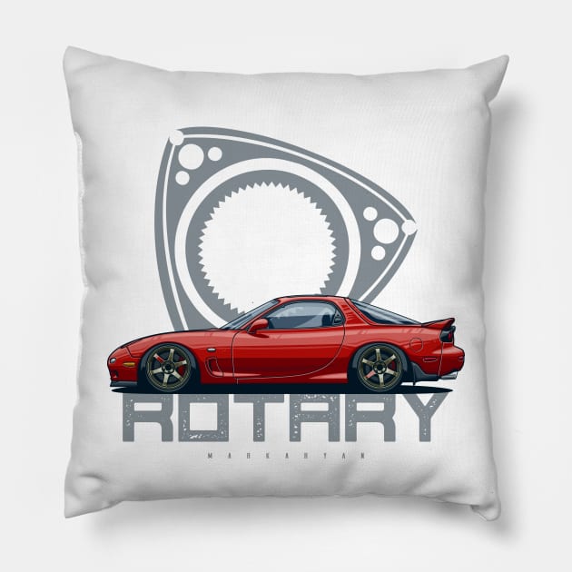 Rotary Pillow by Markaryan