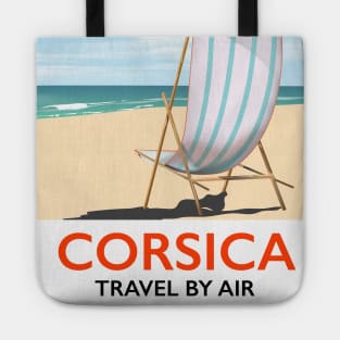 Corsica Travel By Air Tote