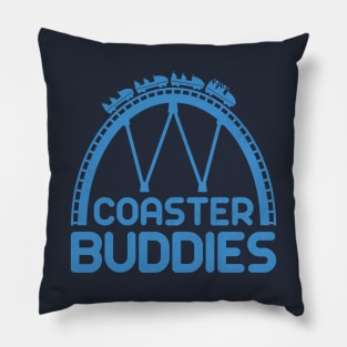 Coaster Buddies (blue) Pillow