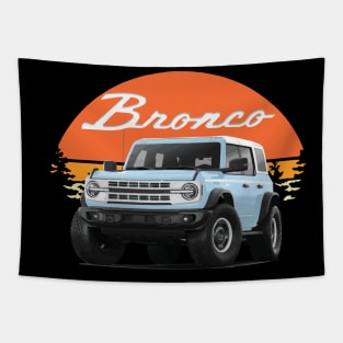 Heritage edition retro MURICA SUV sport truck robin's egg 4X4 Tapestry