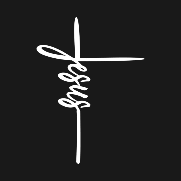 Italic Lettering Jesus Christ by Makayla Sketch