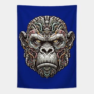 Mecha Apes S01 D50 Tapestry