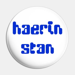 New Jeans Newjeans Haerin stan typography | Morcaworks Pin