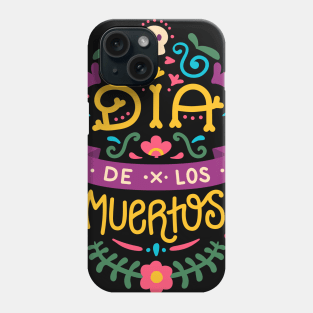 dia de los muertos Phone Case