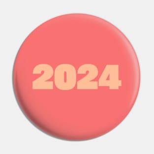 2024 Peach Fuzz Pin