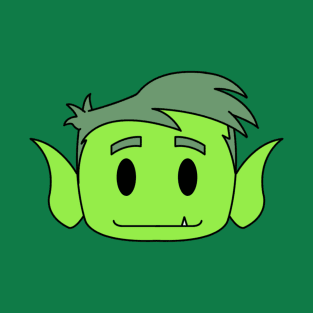 Chibi Beast Boy Head T-Shirt