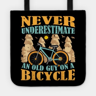 Never Underestimate An Old Guy With A Bicycle Tote