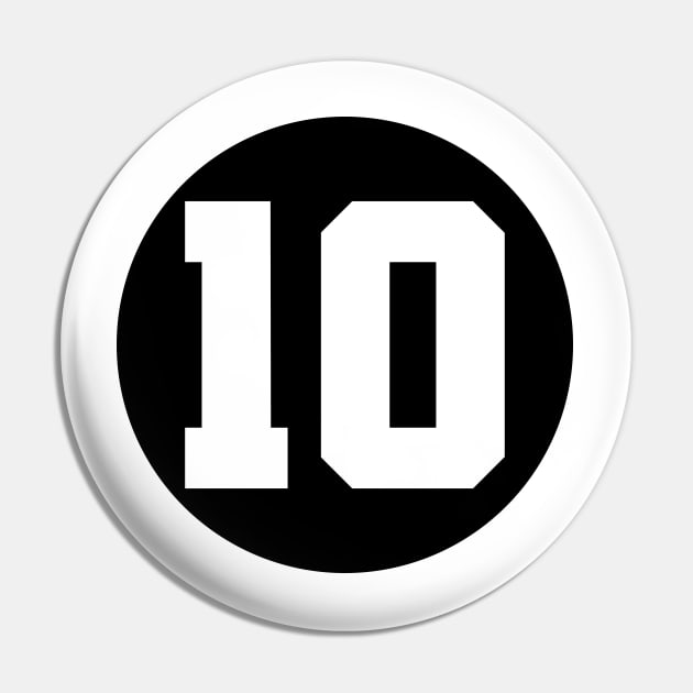 Number Ten - 10 Pin by SPAZE