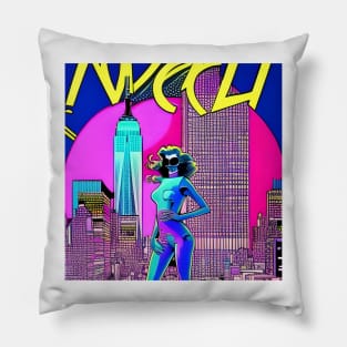 Fashion Style Newyork 90s 02 Pillow