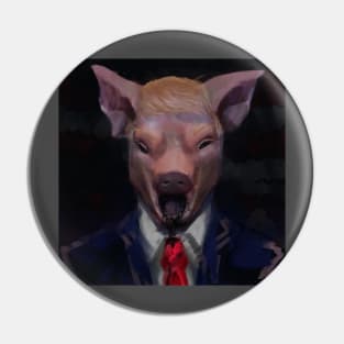 Leader pig Pin