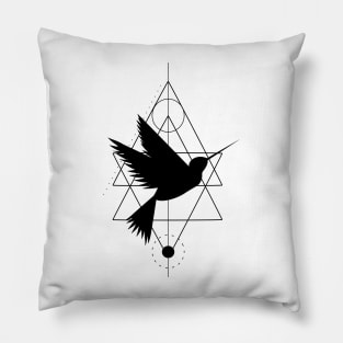 Hummingbird Pillow