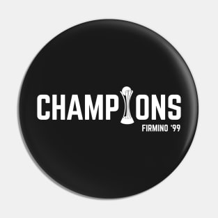 LFC WORLD CLUB CHAMPIONS WHITE FIRMINO 99 Pin