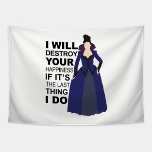 Regina Mills - Destroy Your Happiness Tapestry