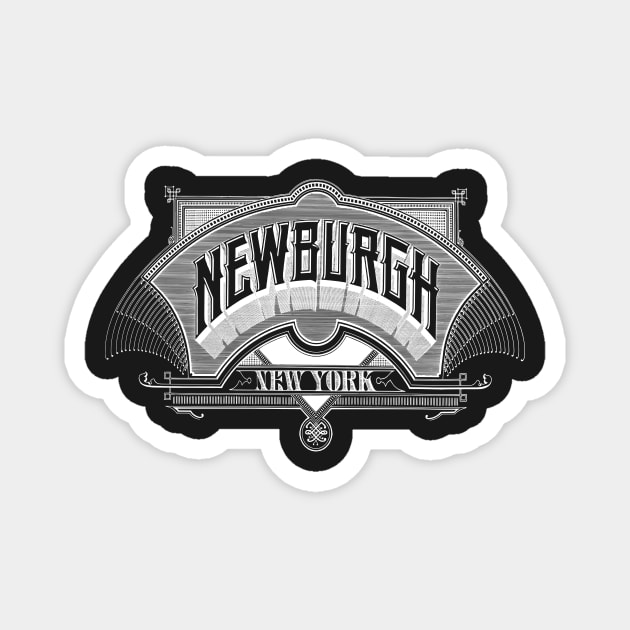 Vintage Newburgh, NY Magnet by DonDota