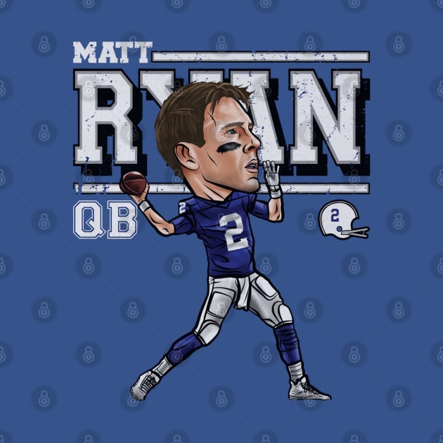 Matt Ryan Indianapolis Cartoon by Buya_Hamkac