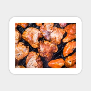 Chicken Barbecue Magnet