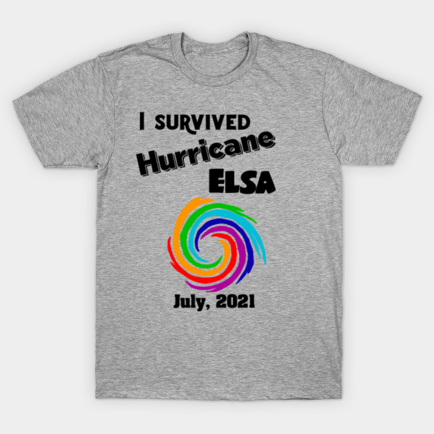 Discover Fun I survived Hurricane Elsa 2021 - I Survived Hurricane Zeta - T-Shirt