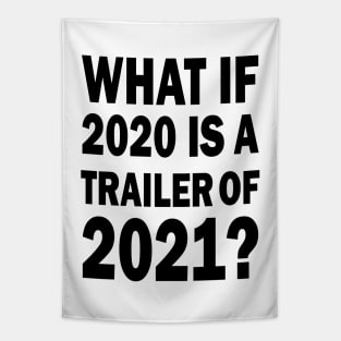 What if 2020 is a trailer of 2021? Tapestry