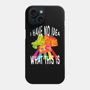 80s themed gifts retro 80S 90S gift for men and women Phone Case