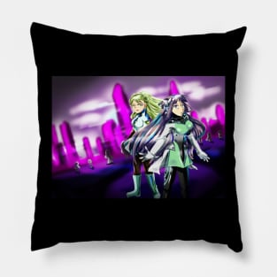 Run to the Edge of the City Pillow