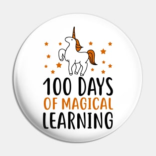 100 Days Of School Cute T-shirt Pin