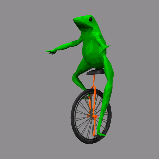Download Frog On Bike Meme Name PNG & GIF BASE