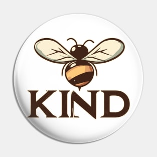 Bee Kind Retro Pin