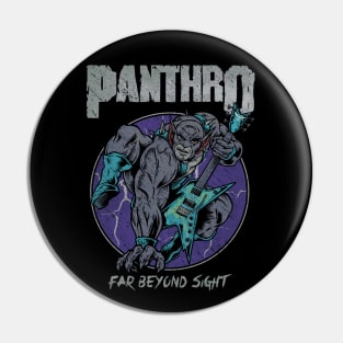 FAR BEYOND SIGHT (PURPLE TEAL) Pin