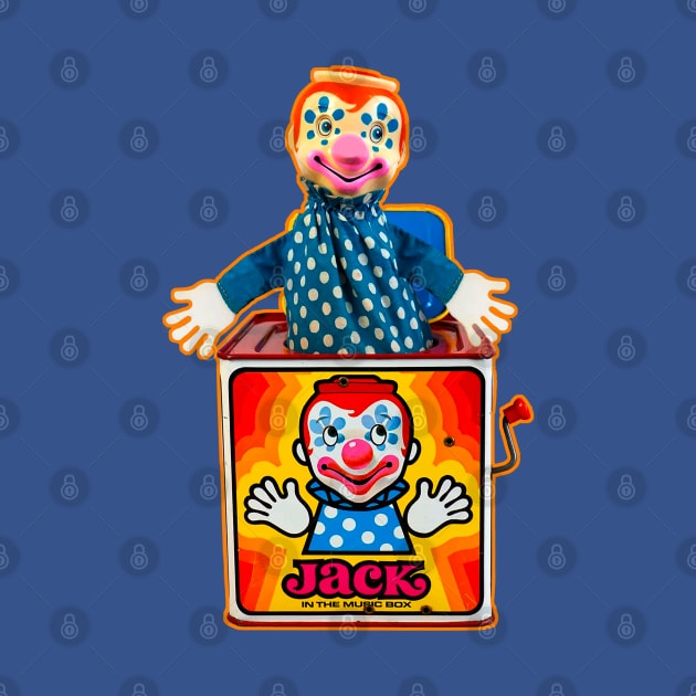 1971 Jack In The Box Clown! by Pop Fan Shop