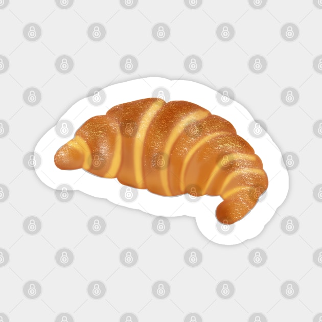 Croissant Magnet by EmeraldWasp