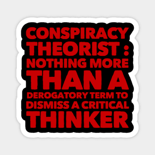 Critical thinker Magnet