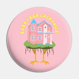 Baba Yaga Casa House Pin