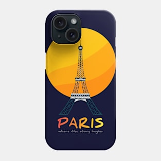 Paris - where the story begins Phone Case