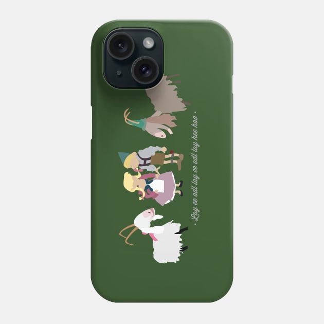 Lonely Goatherd Phone Case by mshelffo