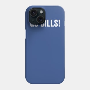 Go Bills ! - White Style Phone Case