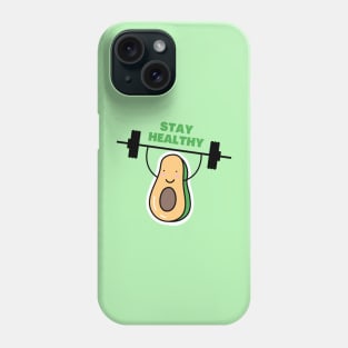 Avocado for Gym Phone Case