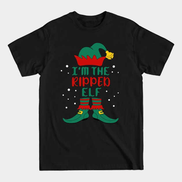 Discover I'm The Ripped Elf Family Christmas Group Matching - Family Christmas Group Matching - T-Shirt