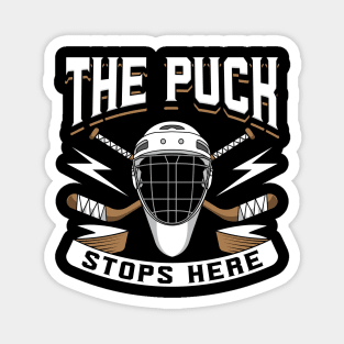 The Puck Stops Here Magnet