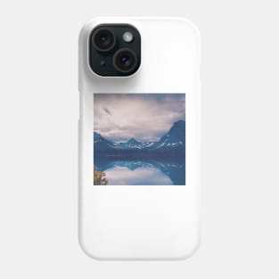 Landscape Photography, Mountain Ranges and Beautiful Lake Phone Case